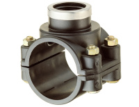 Седелка на трубу ПНД компрессионная 20х1/2" Astore (Италия)