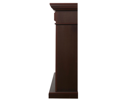 Портал для камина Firelight Bianco 30 шпон темный дуб