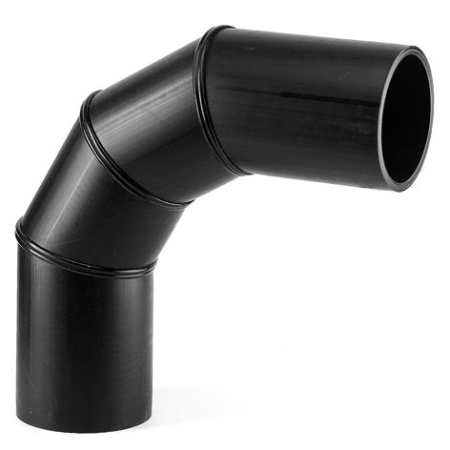 Отвод 90° сварной 4-сегмента D400 SDR 17 ПЭ100 Отвод 90° сварной 4-сегмента D400 SDR 17 ПЭ100