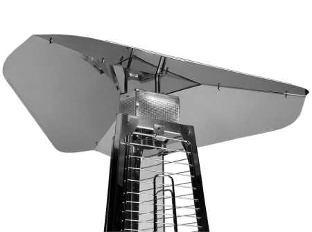 Газовый инфракрасный обогреватель Ballu BOGH-15E уличный каминного типа