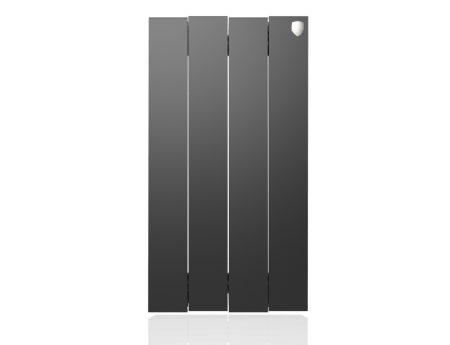 Биметаллический радиатор Royal Thermo PianoForte 500 new Noir Sable, 4 секции, боковое подключение