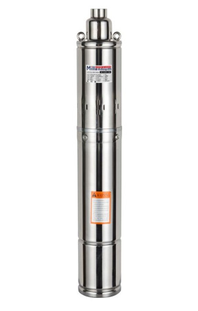 Скважинный насос винтовой Millennium 4"  370Вт/90м/ 1,9м3/час с нержавеющим корпусом