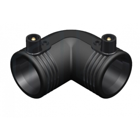 Отвод 90° электросварной  D63 ПЭ100 SDR 11Fitz (Азербайджан) Отвод 90° электросварной  D63 ПЭ100 SDR 11Fitz (Азербайджан)