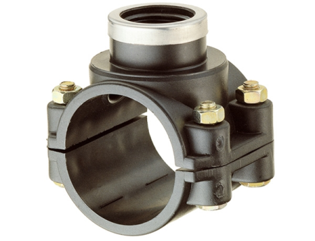 Седелка на трубу ПНД компрессионная 280х1 1/4" Astore (Италия)