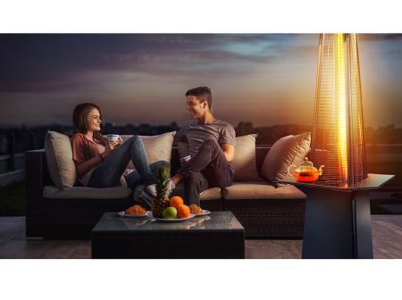 Газовый инфракрасный обогреватель Ballu BOGH-15 уличный каминного типа