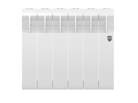 Биметаллический радиатор Royal Thermo Biliner 350 Bianco Traffico, 6 секций, боковое подключение