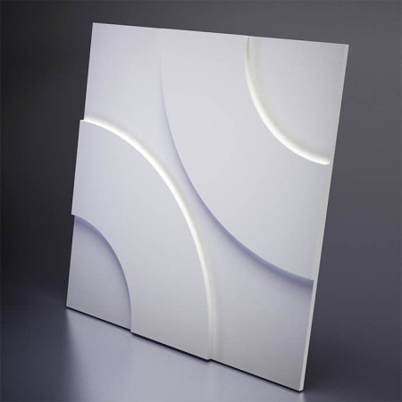 M-0022 Дизайнерская 3D панель из гипса Artpole Design Hoop