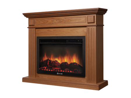 Портал для камина Firelight Bianco 25 шпон Дуб