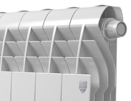 Биметаллический радиатор Royal Thermo Biliner 500 Bianco Traffico, 4 секции, боковое подключение Биметаллический радиатор Royal Thermo Biliner 500 Bianco Traffico, 4 секции, боковое подключение