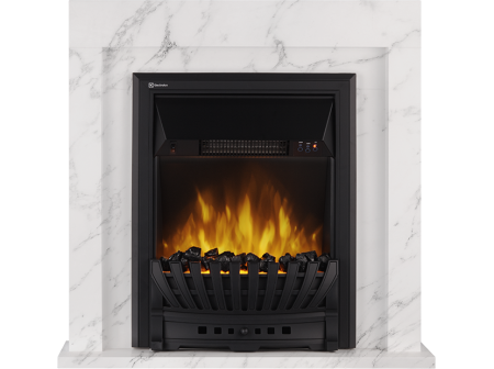 Портал для камина Firelight Simple Classic белый мрамор