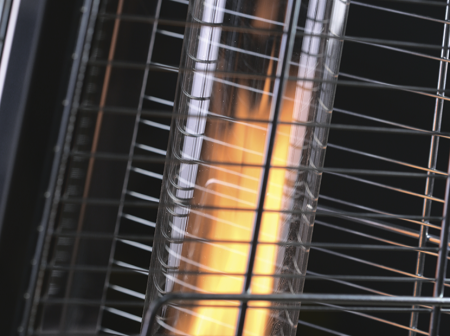 Газовый инфракрасный обогреватель Ballu BOGH-15 уличный каминного типа