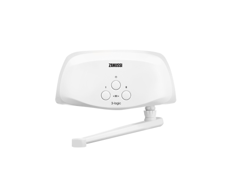 Водонагреватель проточный электрический Zanussi 3-logic 5,5 T (кран)