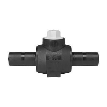 Кран шаровой KH ДУ 90 мм 1/4 оборота Frialen SDR11, без сужения условного прохода