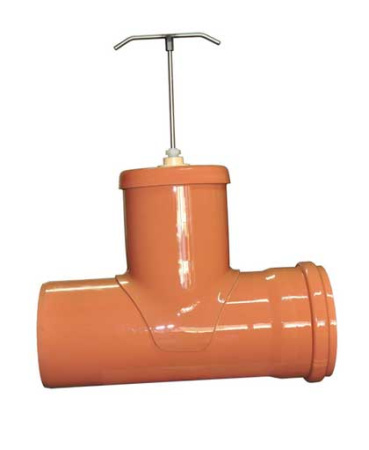 Шиберная задвижка 110 (ПВХ)