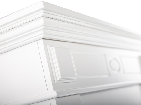 Портал для камина Firelight Bianco 30 белый