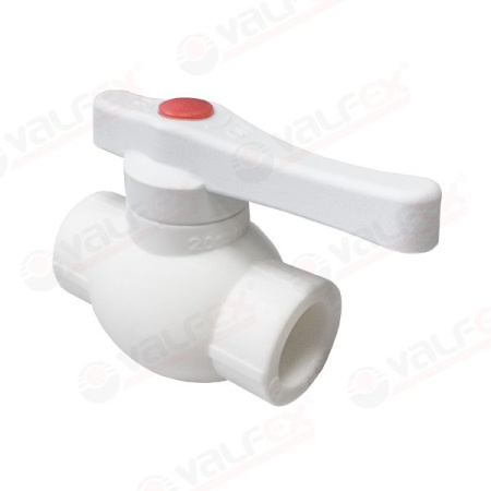Кран шаровой полипропиленовый для PPR труб 20 мм Россия