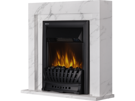 Портал для камина Firelight Simple Classic белый мрамор