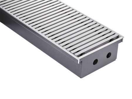 Конвектор внутрипольный с вентилятором Royal Thermo Atrium FL 70х220х2000 мм