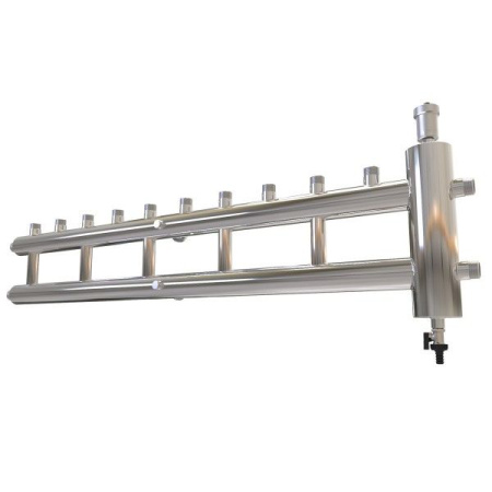 Коллектор с гидрострелкой распределительный Прокситерм 85 кВт 5+1 контура НР 1 1/4"