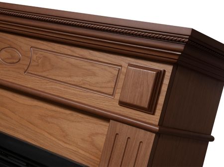 Портал для камина Firelight Bianco 25 шпон Дуб