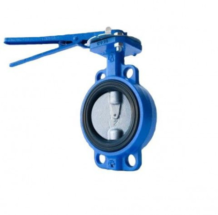 Затвор дисковый поворотный чугунный 32ч1р Ду-200 Ру 16 ЛМЗ