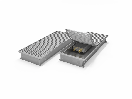 Конвектор внутрипольный MINIB RT с вентилятором KT3_105 110х243х1000 мм