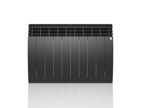 Биметаллический радиатор Royal Thermo Biliner 500 Noir Sable, 10 секций, боковое подключение Биметаллический радиатор Royal Thermo Biliner 500 Noir Sable, 10 секций, боковое подключение