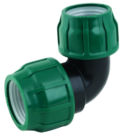 Отвод ПНД компрессионный переходной 90x75 Poelsan (Турция)