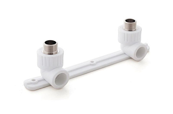 Планка для смесителя полипропиленовая 25х1/2 НР Россия