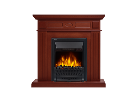 Портал для камина Firelight Bianco Classic шпон красное дерево