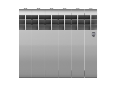 Биметаллический радиатор Royal Thermo Biliner 350 Silver Satin, 6 секций, боковое подключение Биметаллический радиатор Royal Thermo Biliner 350 Silver Satin, 6 секций, боковое подключение
