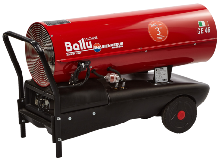 Теплогенератор (нагреватель воздуха) Ballu-Biemmedue GE 46 мобильный дизельный