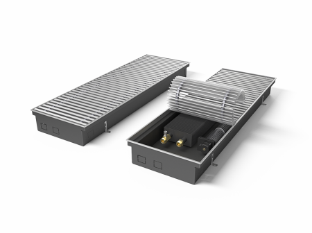 Конвектор внутрипольный с вентилятором Royal Thermo Atrium FL 70х250х1100 мм