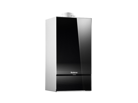 Настенный газовый котел Buderus Logamax plus GB172-42 I H (черный) одноконтурный