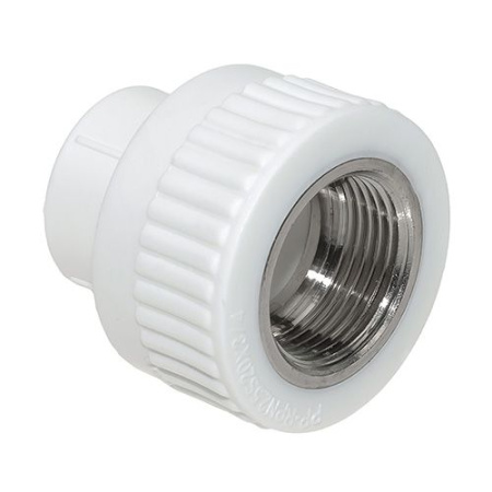 Муфта полипропиленовая PP-R комбинированная ВР 20х1/2" Россия Муфта полипропиленовая PP-R комбинированная ВР 20х1/2" Россия