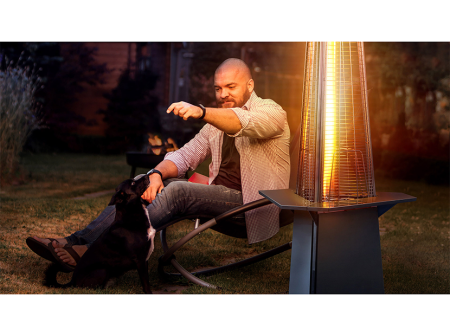 Газовый инфракрасный обогреватель Ballu BOGH-15E уличный каминного типа