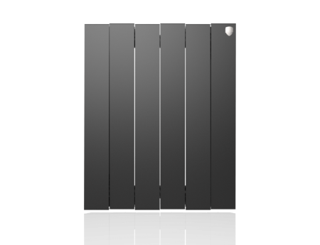 Биметаллический радиатор Royal Thermo PianoForte 500 new Noir Sable, 6 секций, боковое подключение