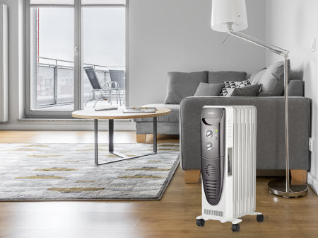 Масляный радиатор Ballu Turbo BOH/TB-07FH 1500 (7 секций)