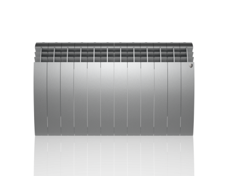 Биметаллический радиатор Royal Thermo Biliner 500 Silver Satin, 12 секций, боковое подключение Биметаллический радиатор Royal Thermo Biliner 500 Silver Satin, 12 секций, боковое подключение