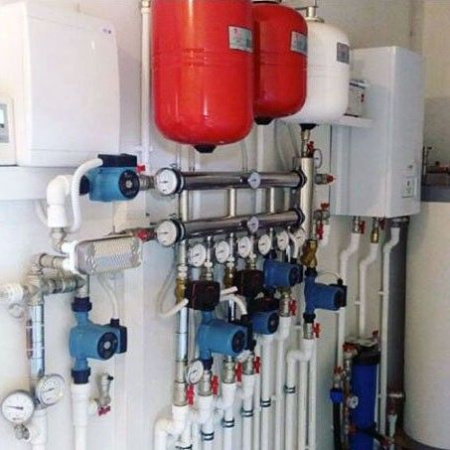 Коллектор с гидрострелкой распределительный Прокситерм 60 кВт 3+1 контура НР 1" Коллектор с гидрострелкой распределительный Прокситерм 60 кВт 3+1 контура НР 1"