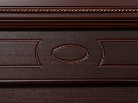 Портал для камина Firelight Bianco 30 шпон темный дуб