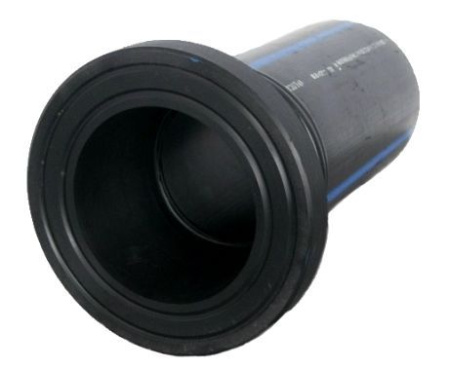 Втулка под фланец удлиненная сварная D355 SDR 17 ПЭ100