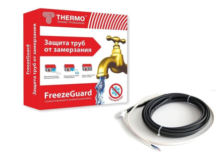 Греющий кабель саморегулирующийся Thermo Freeze Guard 6 м, 25 Вт/м