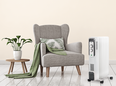 Масляный радиатор Ballu CUBE BOH/CB-09W 2000 (9 секций)