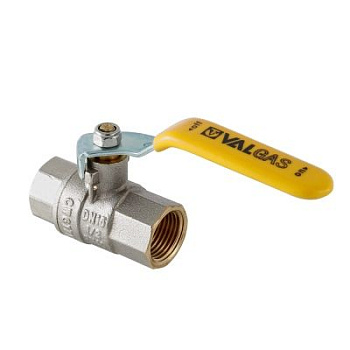 Кран шаровой латунный никель газовый 3/4" Valtec Valgas ВР-ВР, ручка-рычаг Кран шаровой латунный никель газовый 3/4" Valtec Valgas ВР-ВР, ручка-рычаг