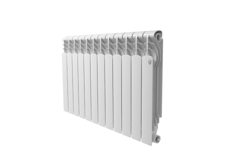Биметаллический радиатор Royal Thermo Revolution Bimetall 500, 12 секций, боковое подключение