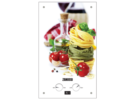 Газовый водонагреватель проточный Zanussi GWH 10 Fonte Glass La Spezia