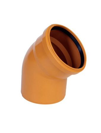 Отвод (колено) ПВХ 200 мм 30° Хемкор