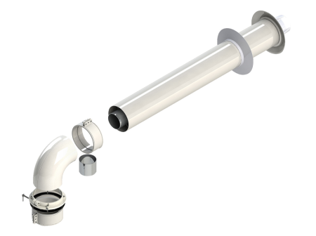 Комплект коаксиальный универсальный диам. 60/100