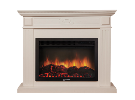 Портал для камина Firelight Bianco 25 шпон белёный дуб